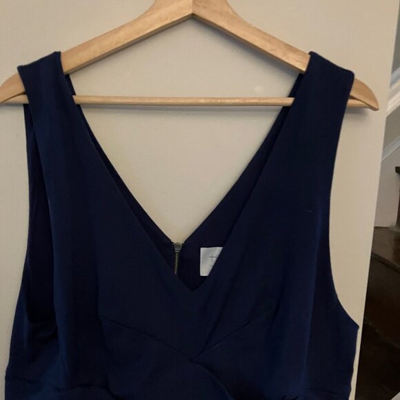 Navy and White Summer Dress - Picture 4 of 12